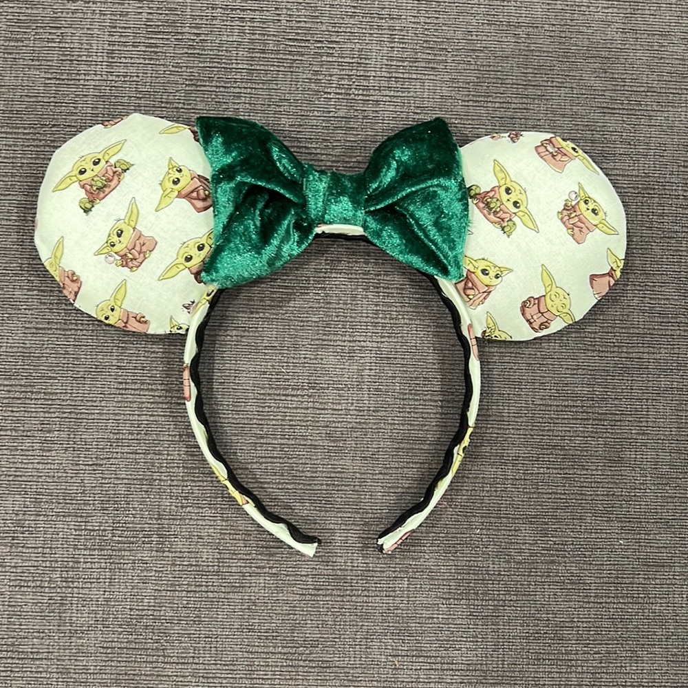Baby Yoda Disney Inspired Ears by chEARful designs